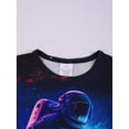 thumbnail image 5 of ATAIKU 3-12Y Kids Boys 2-Piece Pajamas Summer Pjs Toddler Short Sleeve Sleepwear Set Little Boys Astronaut Jammies, 5 of 13