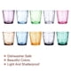 thumbnail image 3 of Vasos de acrílico de 10oz Uxcell, 2Pack, vasos reutilizables de plástico para el hogar y al aire libre, Gris Azul, 3 of 7