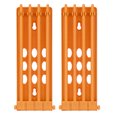 thumbnail image 2 of Bands 2pcs Pigeons Foot  Holder Plastic Pigeons Bands Rack Frame For Parrots Chicken Duck Eagle Foot, 2 of 8