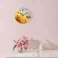 thumbnail image 3 of ATEDEANEI 12" Wall Clock Battery Operated Silent Non Ticking Sunflower Bee Spring Flower Lovely Pattern, 3 of 5