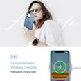 thumbnail image 6 of Designed for iPhone 11 Case, [Support Wireless Charging] Soft Silicone Slim Anti-Scratch Phone Case Cover for iPhone 11 6.1 inch, Light Blue, 6 of 13