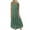 A-Green, variant on Jinhomg Womens Cute Boho Dresses Flowy Swing Pleated Dress Loose Fit Comfy Sleeveless Maxi Tank Dresses Casual Vacation Beach Dress Green XXL