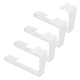 thumbnail image 2 of 4 piezas de sujetadores de cortina interior para RV con kit de instalación, clips de cortina para ventana de caravana, retenedores de plástico blanco para herrajes de ventana estables., 2 of 7