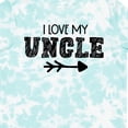 thumbnail image 4 of Inktastic I Love My Uncle with Arrow Boys or Girls Toddler T-Shirt, 4 of 5