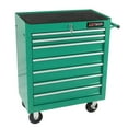 thumbnail image 5 of Izzovium 7-Drawer Multifunctional Tool Cart with Wheels, 24.2x12.9x29.9 Inch Locking Mobile Workstation, Heavy-Duty Steel Construction, Green, 5 of 9