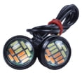 thumbnail image 4 of 10 Pcs 12V 23mm Dual Color Switchback 4014 12 LED Drl Eagle Eye Daytime Light, 4 of 8