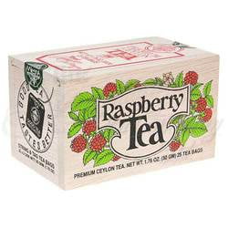 Raspberry 25ct (wood box) tea bags