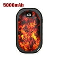 thumbnail image 1 of Calentadores de manos portátiles 2 en 1 con 3 temperaturas ajustables calentador de manos recargable por USB banco de energía regalo de invierno, 1 of 8