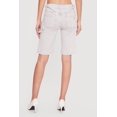 thumbnail image 4 of Women's VIP Denim Bermuda Shorts with Strap Detail, 4 of 4