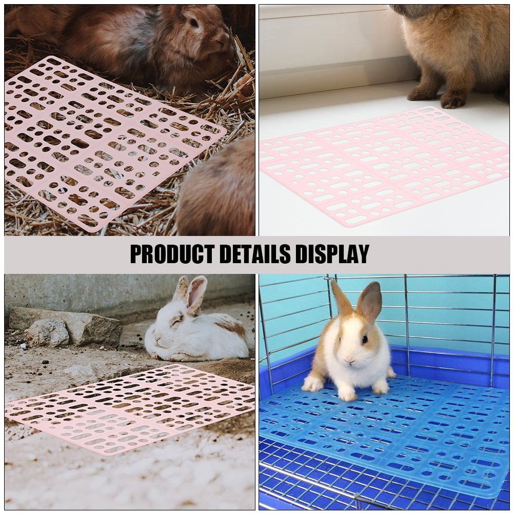 4pcs Rabbit Floor Mat Small Animal Feet Pad Cage Resting Mat Rabbit Cage Mat Walmart