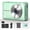 Green, variant on 44MP 16X Digital Zoom Camera, 1080P HD Vlogging Camera with Anti-Shake, Professional Photography for Photo Video Webcam, Includes 32GB TF Card, Ideal Gift for Teens