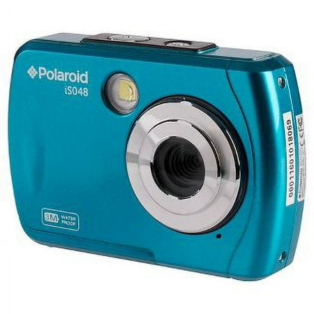 Polaroid - 16MP Waterproof Digital Camera - Teal