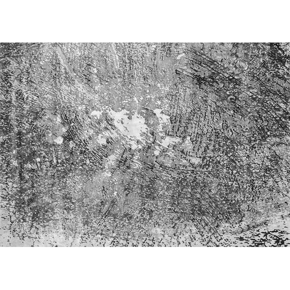 Ahgly Company Indoor Rectangle Oriental Gray Industrial Area Rugs, 8' x 10'