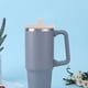 thumbnail image 2 of 2 tapas transparentes de repuesto para vasos, resistentes a derrames y salpicaduras, reutilizables para vasos de viaje, tapa sellada transparente, 2 of 8