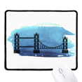 thumbnail image 1 of Tower Bridge London England Britain UK Mousepad Stitched Edge Mat Rubber Gang Pad, 1 of 2