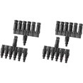 thumbnail image 1 of 2 pares de conectores de derivación en T de 6 a 1, panel solar Conectores Divisor de Cable Acoplador Conectores de Cable Solar para RV, 1 of 5