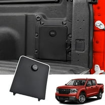 JJMY Truck Bed Storage Bin Cover W/Code Lock For Ford Maverick 2022-2025 Accessories , 1 Pack