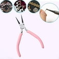 thumbnail image 5 of DLQT 1pcs Round Nose Pliers Hand Pliers Multifunctional Round Nose Pliers 3.5 Inch Mini Pliers, 5 of 7