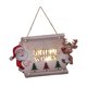thumbnail image 1 of Guirnalda decorativa de placa iluminada de Navidad de madera con letrero colgante de ventana de cuerda colgante para granja, porche, interior al aire 30x17.5x2.4cmEstilo B Colco Letrero colgante, 1 of 8