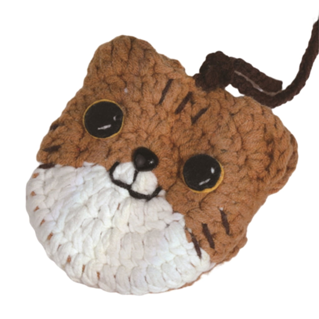 Crochet Kits Plant Crochet Yarn Set Cute Animal Crochet Kits DIY Beginners Crochet Kits with English Video Tutorials