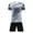 White Type B, variant on TSSOE Kids Boys Sport Outfit Soccer Jersey Quick Dry Shirts with Athletic Shorts Booty Shorts Orange Type A 3XS