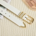 thumbnail image 6 of Fianmy Women Leather Belt with Gold Buckle, Fashion Ladies Leather Waist Belts for Pants Jeans Dress, 6 of 7