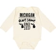 thumbnail image 3 of Inktastic Michigan Awesome Since 1837 Boys or Girls Long Sleeve Baby Bodysuit, 3 of 5