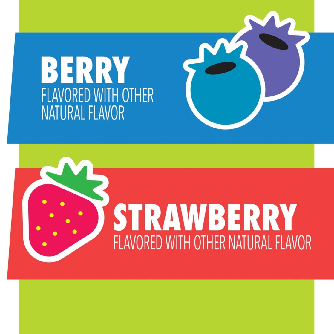 Go-GURT Berry and Strawberry Kids Fat Free Yogurt Variety Pack, 2 oz Yogurt Tubes (16 Ct)