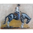 thumbnail image 2 of Gould, Renee 32x26 Gold Ornate Wood Framed with Double Matting Museum Art Print Titled - Taking Him Back, 2 of 4