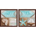 thumbnail image 1 of Great Art Now Where's the Ocean & Beach? by Amanda J. Brooks, 2 Piece Framed Art Set Each 13"W x 13"H, 1 of 3