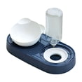 thumbnail image 2 of Dual Cat Dog Food and Water Bowl with Automatic Refill, Non-Slip Detachable Pet Feeder for Home and Travel, 2 of 6