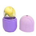 thumbnail image 1 of Herramienta de contorno y lifting para el cuidado de la piel, bandejas de silicona para cubitos de hielo, bolas de hielo, masajeador facial, rodillo facial para reducir el acné, morado, 1 of 5