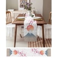 thumbnail image 6 of Table Runner Dresser Scarf 16 x 72 Inch Japanese Cherry Blossoms Sun Mountain Table Runners Non-Slip Heat Kitchen Dining Table Decor for Kitchen Farmhouse Indoor Outdoor Home Party, 6 of 7