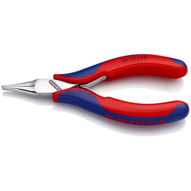 KNIPEX 35 12 115 SB Pinzas de fijación para electrónica Con fundas en dos componentes 115 mm