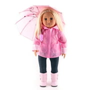 Doll Raincoat Set Creative Fashion Doll Clothing Doll Outfit for 18in Doll