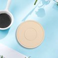 thumbnail image 4 of YAOMOBB Dessous de Verre de Qualité Alimentaire Dessous de Verre Moderne en Silicone Résistant à la Chaleur Antidérapant Protection de Table de Comptoir de Cuisine Rond Mug Café Thé Tasse Pot Support Tapis Dessous de Verre en Silicone, 4 of 7