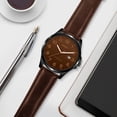 thumbnail image 5 of Watch for Men Minimalist Ultra Thin Wrist Watch Waterproof Quartz Analog Watch with Leather Strap -Gift for Men, 5 of 7