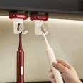 thumbnail image 4 of Detachable Adhesive Wall-Mounted Toothbrush Organizer - Lightweight & Stable Bathroom Storage Solution, 4 of 7