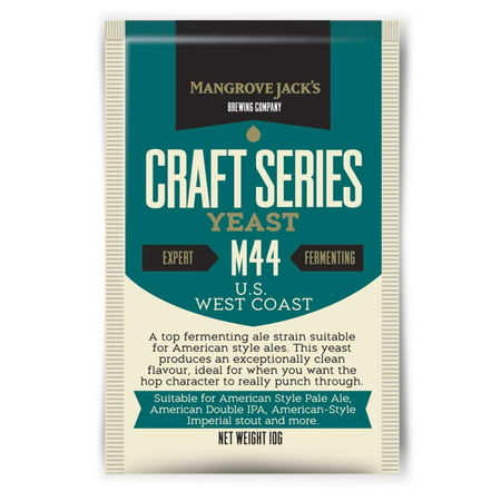 Mangrove Jacks Craft Series M44 US West Coast Yeast, Postage Capped for multiple items By Dowricks