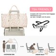 thumbnail image 3 of Bolsa de lona Bluboon, bonita, impermeable, para niños, gimnasio, 46 x 22 x 23 cm, 3 of 7