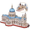 thumbnail image 2 of Cubicfun 3D Puzzles Modelo de arquitectura móvil Grandes rompecabezas de la catedral de Sa CubicFun CubicFun, 2 of 2