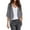 Grey, variant on Cardigan For Women Dressy Daily Casual Wear Beach Versatile Open Front Blouses Perfect Layering 3/4 Sleeve Loose Fit Shrugs
