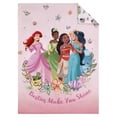 thumbnail image 5 of Disney Princess 4-Piece Bedding Set, Toddler Bed, Friends Are Magic, Pink, Polyester, 5 of 11