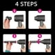 thumbnail image 3 of Secador de Pelo Barriles Largos Accesorio Curling AutomáTico para Barriles de Rizos Largos Secador de Pelo Herramienta de Estilismo de Aire 2PCS, 3 of 5