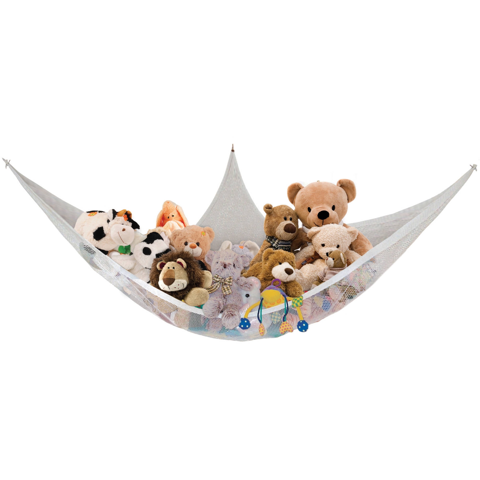 1x Baby Kids Pet Toys Hammock Net Corner Stuffed Animals Doll Storage Mesh Bag Q 