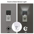 thumbnail image 3 of Fotbe Stylish Avian Gathering Luz Nocturna LED, Luz de Noche con Sensor de Luz Natural de Anochecer a Amanecer, Se Enchufa a la Pared, Blanco Cálido 0.5W-US, 3 of 7