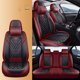 thumbnail image 3 of Juego completo de fundas de cuero para asientos de coche para Hyundai Celta Peugeot 207 Ssangyong Actyon Sport Nissan March Honda Fit Protector de asiento de coche, 3 of 5