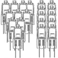 thumbnail image 1 of 20 Pcs G4 Halogen Bulbs,20w 12v Halogen Light Bulbs 2 Pin Clear Lamp Bulb,for Cooker Lighting,signa Guanguan, 1 of 5