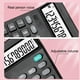 thumbnail image 4 of Calculadora de 12 dígitos con sensación de teclado mecánico simulado, fuente de alimentación dual solar y de batería, calculadora de oficina, calculadora de escritorio portátil con almohadilla antide, 4 of 5