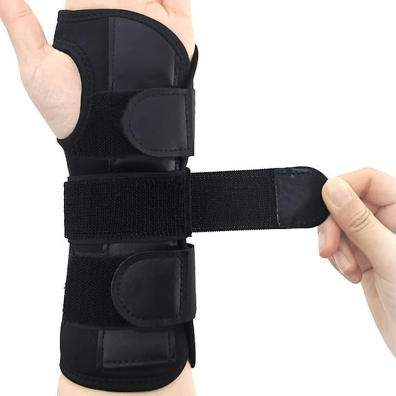 Wrist Brace for Carpal Tunnel, Ergonomic Wrist Splint for Wrist Support, Lightweight, Breathable and Comfortable Carpal Tunnel Wrist Brace for Pain Relief, Wieldy, Adjustable and Universal, LEFT